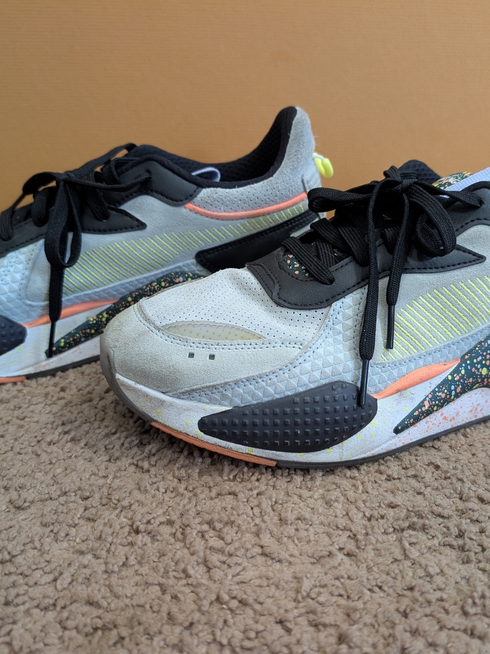 Puma RS-X Fourth Dimension Sneakers In Aqua Ponderosa Size 10.5M 9W NEW